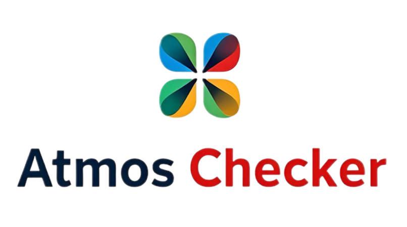 Atmos Checkerロゴ2